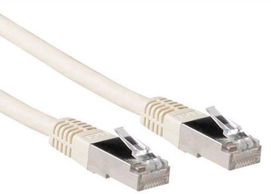 ACT Ivoor 5 meter LSZH SFTP CAT6A patchkabel met RJ45 connectoren IB3605