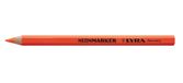 LYRA NEONMARKER droge markeerstiften, lichtgevende oranje, verpakking met 12 pennen