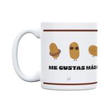 UO Mok met opschrift "Ich mag dich mehr als krokettingen", cadeau voor koppels, origineel cadeau voor Valentijnsdag, 350 ml, keramiek