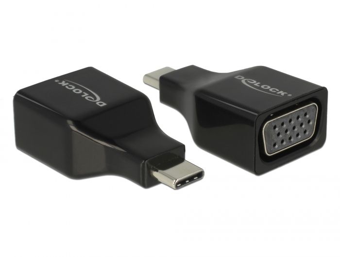 DeLOCK 63933 - USB grafische adapter - Zwart