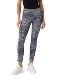 COMMA s.Oliver Bernd Freier GmbH & Co. KG Broek Zebraprint Zwart Dames Maat 34