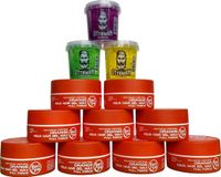 RedOne 9-pack Offre groupée Cire à cheveux Aqua Orange 150ml + 3 pièces Gel pour cheveux Ottoman Ultra Strong 150ml