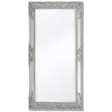 VidaXL Wandspiegel Barok 100 x 50 cm Zilver