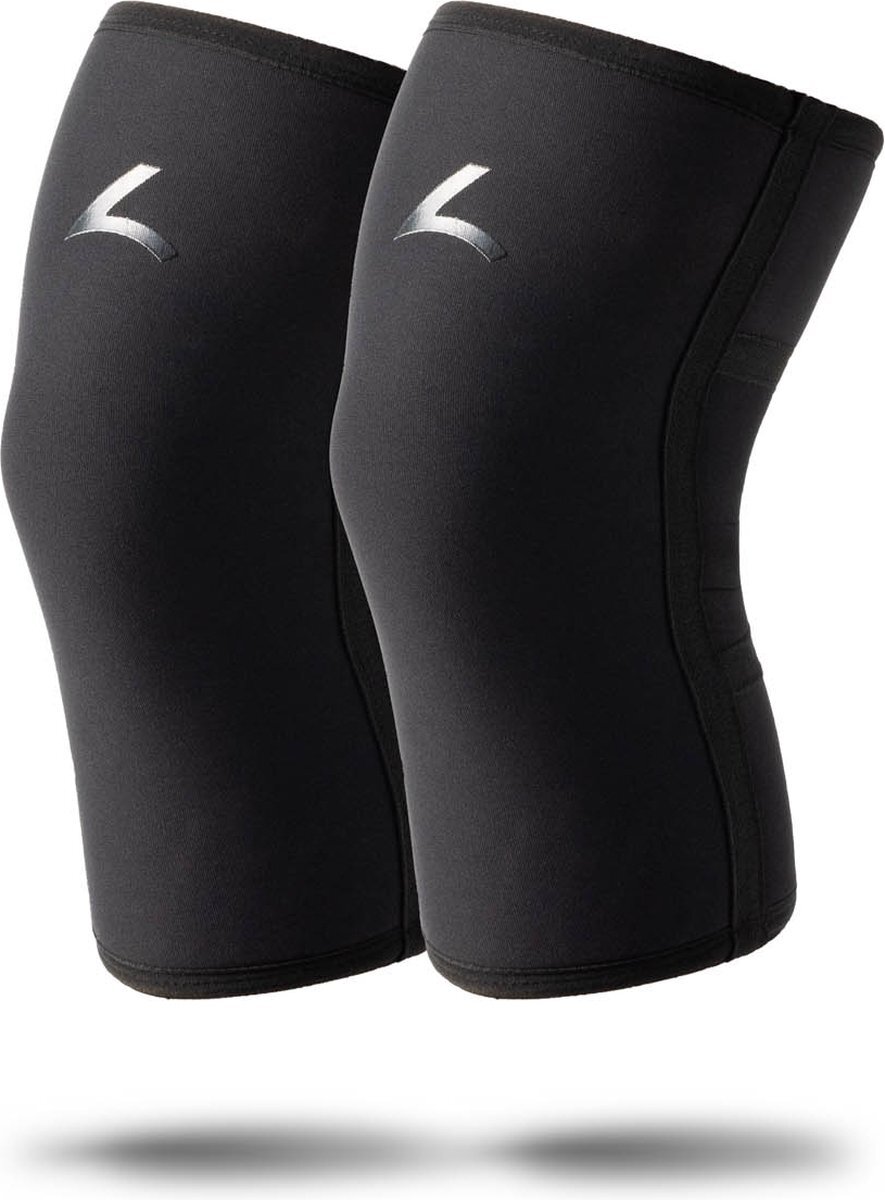 Reeva Reeva Powerlifting Knee Sleeves  7mm  Maat L