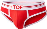 TOF Paris French Brief Red - MAAT L - Heren Ondergoed - Slip voor Man - Mannen Brief