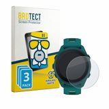 BROTECT - Screenprotector voor Garmin Forerunner 170 Music - Folie Beschermfolie Beschermglas matte 3 Stuks