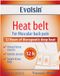 Evolsin Ceinture chauffante - Coussin chauffant pour la détente musculaire - Doux – 2 pièces