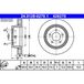 ATE Lot De 2 Disques De Frein 24.0128-0270.1 Jeep 0 5210 9938ab 5210 9938ab