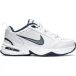 Nike Air Monarch IV Fitnessschoenen voor heren, Wit/Metallic Zilver, 38.5 EU