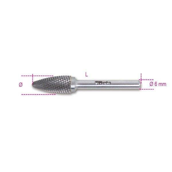 Beta 426MD/FA9,5 Hardmetalen frezen - 004260549