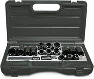 Ingersoll Rand Sockets SK4M18LN, 1/2 inch Metrische Universele Slagdoppenset, 18 Onderdelen in 1 Set