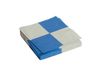 HAY Serviette Pattern Dinner Check 40x40 cm Lot de 20 Gris-bleu