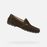 GEOX MONER HEREN Loafers - KOFFIEKLEUR - Maat 40
