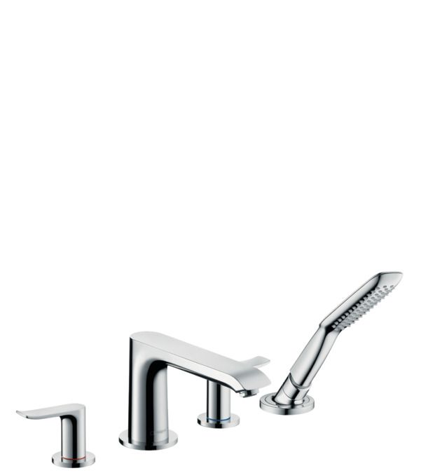 Hansgrohe Metris 4-gats badrandmengkraan chroom