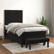 Maison Exclusive - Boxspringbed met matras, noir, 90x200 cm, velours