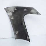 one Scoop rechts voor scooter yamaha 500 tmax 2008 tot 2011 zwart metaal / cfp-500-2835v-00 nieuw