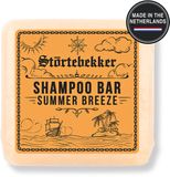 Störtebekker® Premium Shampoo Bar Summer Breeze - (Geur van bergamot / citrus) - Vaste shampoo voor mannen en vrouwen - 3-in-1 douchezeep voor mannen voor haar, hoofdhuid en baard - Hydraterende shampoo - veganistisch, handgemaakt - 100 g Shampoo Bar