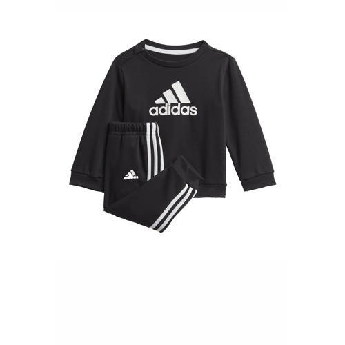 Adidas Performance joggingpak zwart/wit