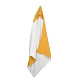BEBE DOUCEUR Badcape van katoen en badstof, geel, 75 x 75 cm