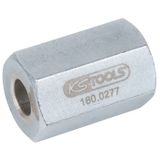 KS Tools 160.0277 Moer, buitenzeskant 19 mm, binnendiameter 6 mm