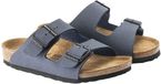 Birkenstock Arizona Slippers Junior Navy Leer Unisex Maat 30