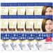Dariya Salon De Pro Crème colorante pour cheveux - 1 boîte - 3 Brun clair lumineux (10 pièces) Ensemble