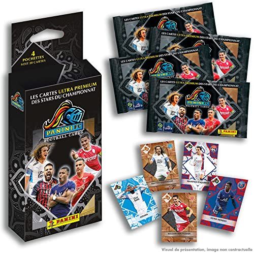 Panini Ligue 1 Soccer Blister 4 Hoesjes