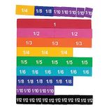 Learning Resources Rainbow Fraction Zacht Schuim Double Zijdig Magneetisch Demonstratie Tegels 51-Stuk Set, Veelkleurig