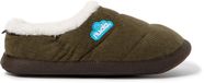 Nuvola Classic Cordy Unisex Sloffen Militair Groen 36/37