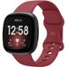 Fitbit Bracelet silicone classique vin rouge