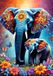 Alipson Puzzle Dieren - Olifanten Maternal Love Collection 1000 pièces
