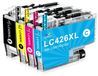 Brother Cartouches d'encre compatibles LC426XL Multipack pour imprimante