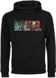 Merchcode Marvel - Marvel Logo Character Hoodie/trui - Zwart - XL
