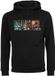 Merchcode Marvel - Marvel Logo Character Hoodie/trui - Zwart - XL