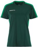 Craft dames-T-shirt Evolve 2.0 Contrast Jersey W Forest/Team Green XXL