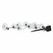 Loberon Guirlande lumineuse Lunda Sul clair/noir