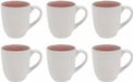 Cookinglife Koffiemokken Nola Roze 330 ml – 6 stuks