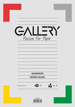 Gallery kalkpapier ft 29 7 x 42 cm A3 etui van 20 blad