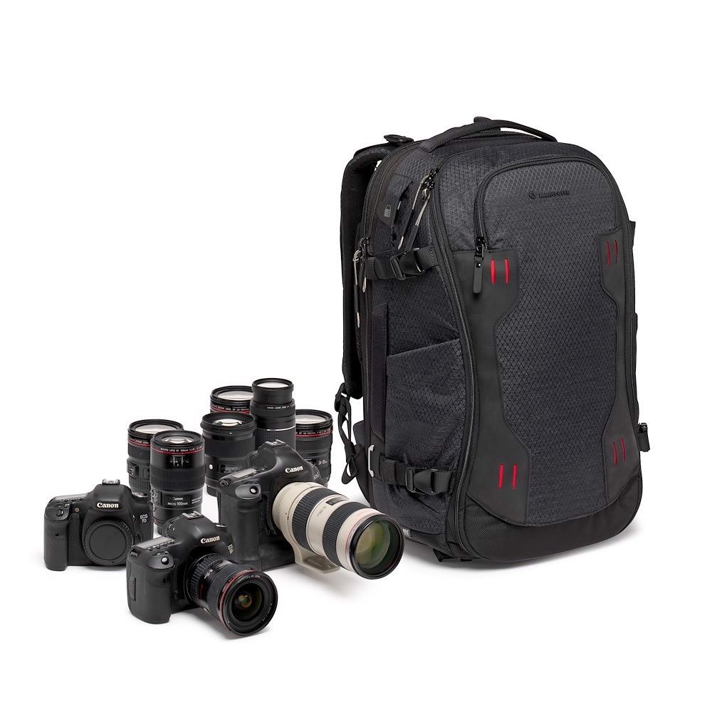 Manfrotto PRO Light Flexloader Backpack L - Black Camera Backpack with Rain Cover