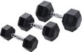 Taurus Hex TPE Dumbbell, single 10 kg