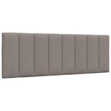 VidaXL Hoofdeind & Voeteind Taupe 140 cm