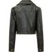 Michael Kors MT620LKL4K Veste en cuir FX cloutée, noire