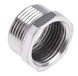 RS PRO Messing kabelbuisbevestiging, schroefdraadconverter PG16 → M20 16 mm, zwart, nikkelgeplateerde afwerking, IP66, verpakking van 5 stuks