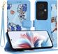 Techsuit FlipCraft Book Wallet Case hoesje met koord voor Oppo Reno11 F 5G - Vibrant Blue