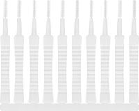 Avizar Kit de nettoyage anti-poussière pour ports de chargement / clavier (Pack de 10), Blanc