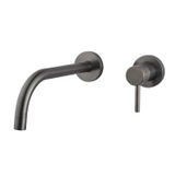 Boss & Wessing Afbouwdeel Wastafelkraan BWS Toon Eenhendel Met Coldstart Gunmetal