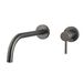Boss & Wessing Afbouwdeel Wastafelkraan BWS Toon Eenhendel Met Coldstart Gunmetal