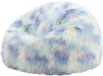 icon - Kingston Fauteuil - Fluffy Pluche Imitatiebont - Eenhoorn