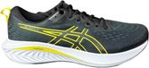 Asics Gel-Excite 10 Sportschoenen Mannen Zwart/Geel/Wit Maat 46.5