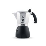 Bialetti Brikka Revolution 4 Kops – Espressopot met Crema – Aluminium Mokapot – Authentieke Italiaanse Koffie